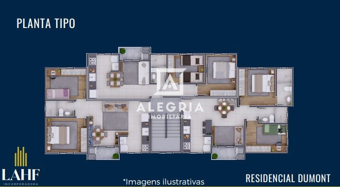 Lindo Apartamento no bairro Pedro Moro em São José dos Pinhais