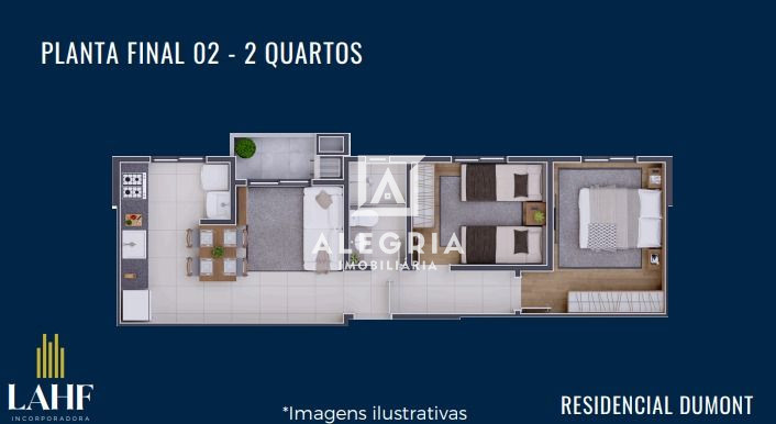 Lindo Apartamento no bairro Pedro Moro em São José dos Pinhais