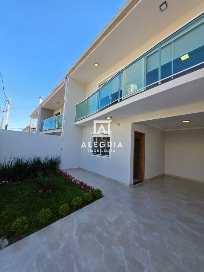 Excelente Sobrado 03 Dormitórios semi-mobiliado no Bairro Afonso Pena em São José dos Pinhais