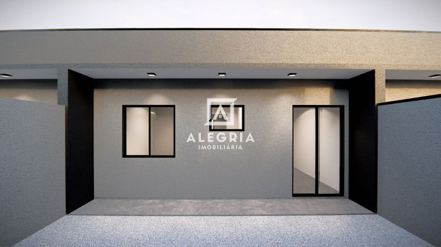 Linda Casa Contendo 02 Dormitórios no Bairro Del Rey em São José dos Pinhais