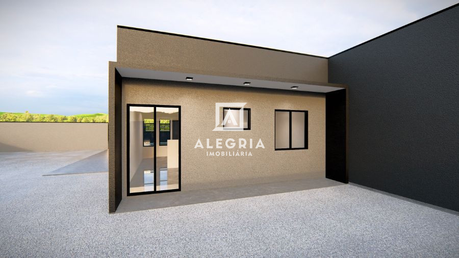 Linda Casa Contendo 02 Dormitórios no Bairro Del Rey em São José dos Pinhais