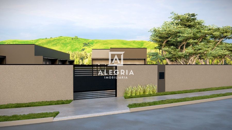 Linda Casa Contendo 02 Dormitórios no Bairro Del Rey em São José dos Pinhais