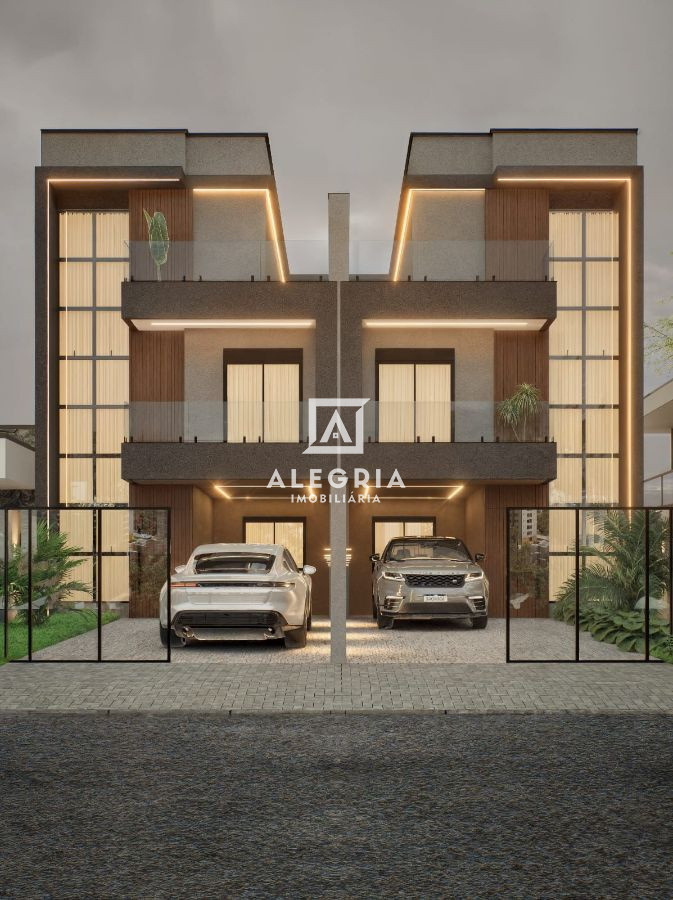 Lindo Triplex de Luxo com Elevador e Jacuzzi Contendo 03 Suites no São Pedro em São José dos Pinhais