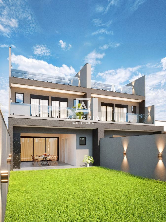 Lindo Triplex de Luxo com Elevador e Jacuzzi Contendo 03 Suites no São Pedro em São José dos Pinhais