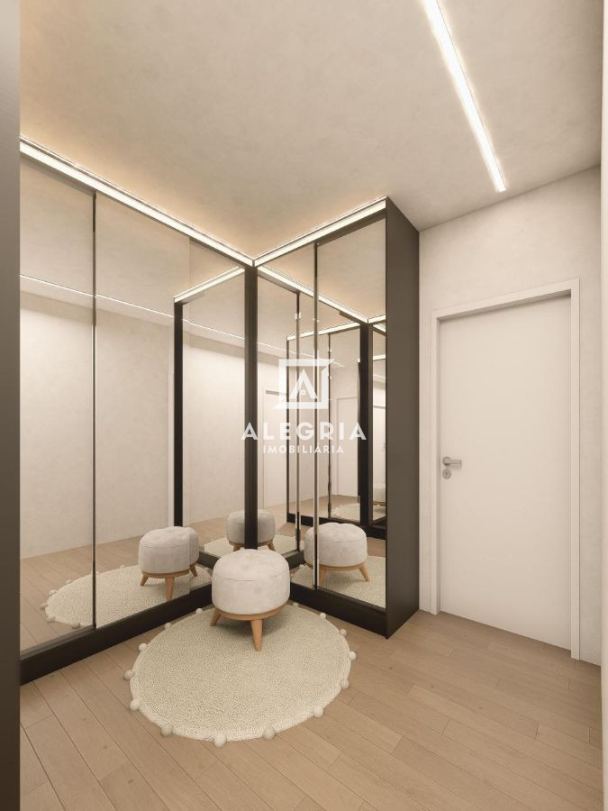 Lindo Triplex de Luxo com Elevador e Jacuzzi Contendo 03 Suites no São Pedro em São José dos Pinhais