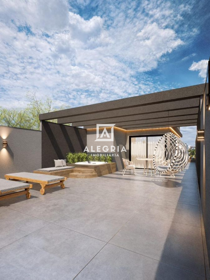 Lindo Triplex de Luxo com Elevador e Jacuzzi Contendo 03 Suites no São Pedro em São José dos Pinhais