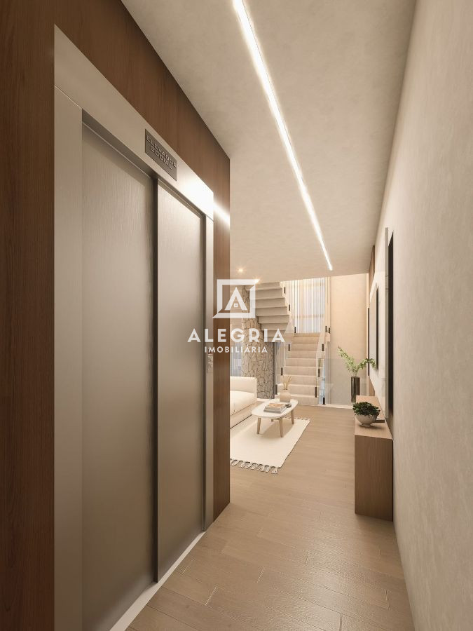 Lindo Triplex de Luxo com Elevador e Jacuzzi Contendo 03 Suites no São Pedro em São José dos Pinhais