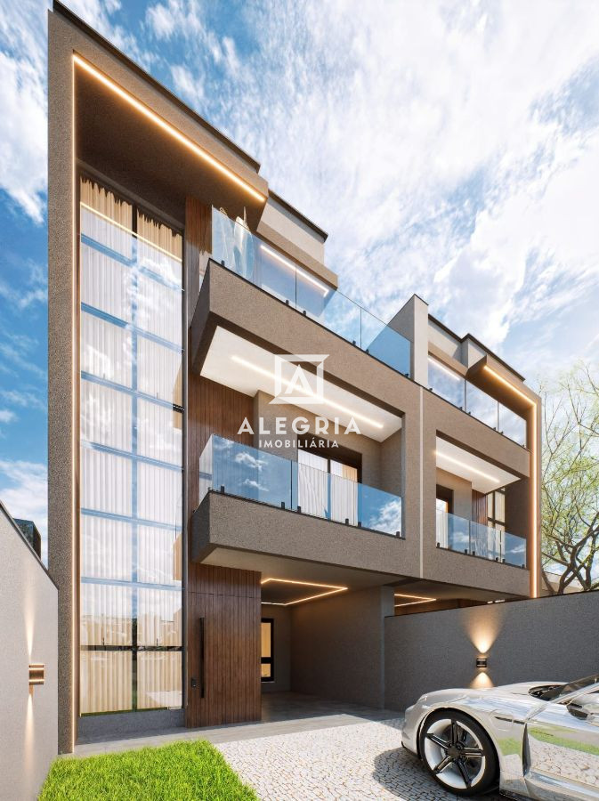 Lindo Triplex de Luxo com Elevador e Jacuzzi Contendo 03 Suites no São Pedro em São José dos Pinhais