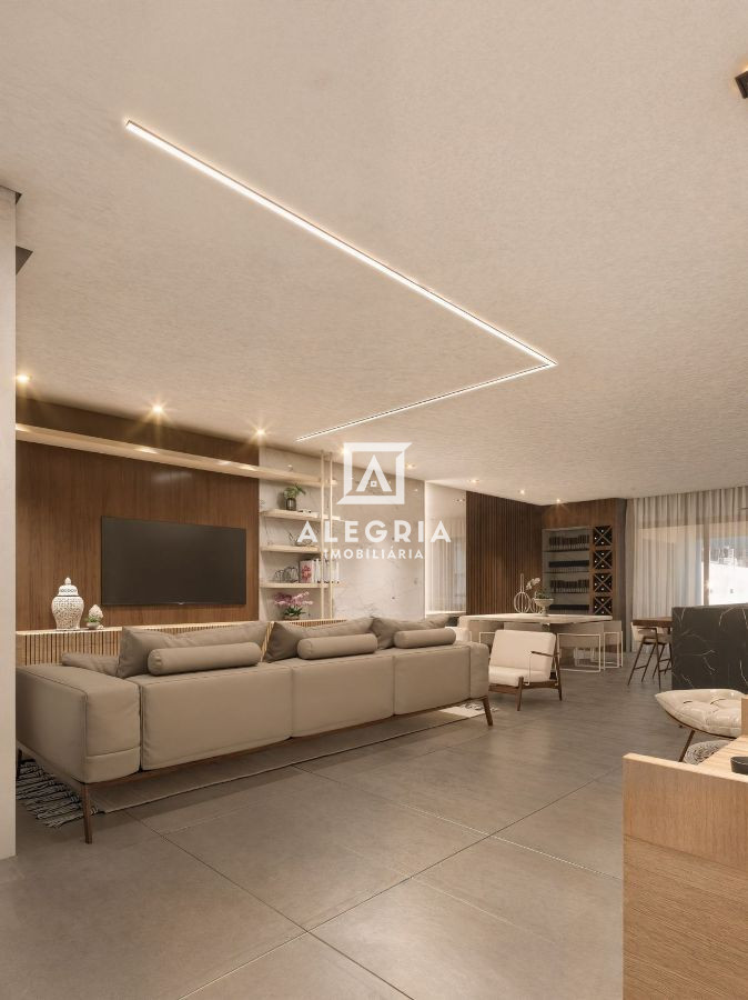 Lindo Triplex de Luxo com Elevador e Jacuzzi Contendo 03 Suites no São Pedro em São José dos Pinhais