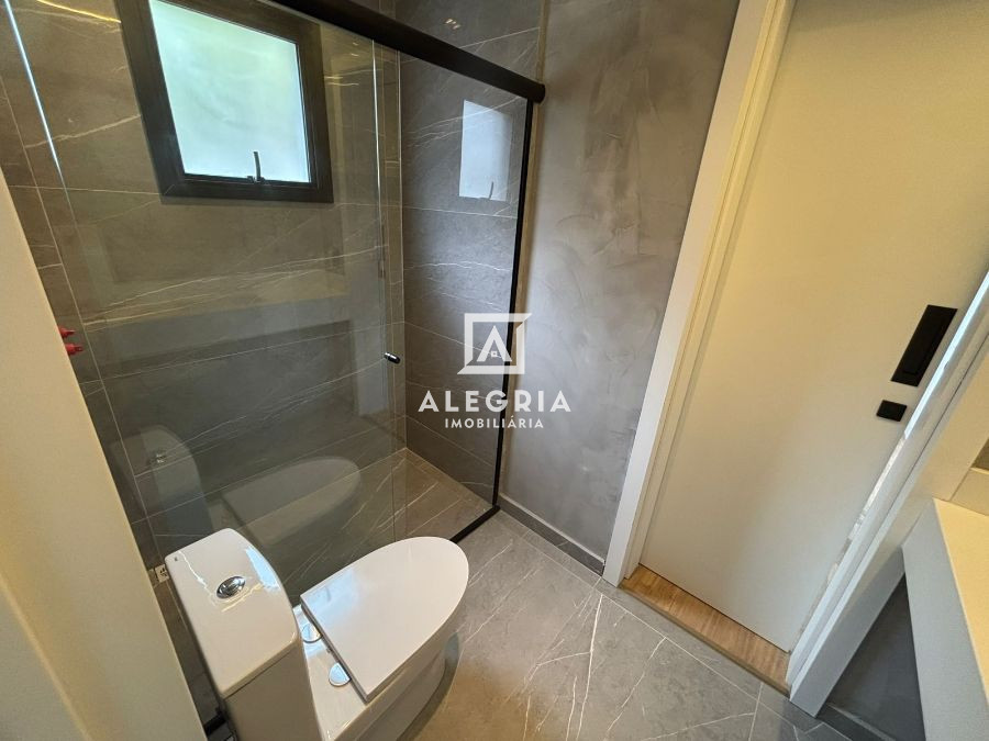 Lindo Sobrado Alto Padrão Contendo 03 Dormitórios Sendo 01 Suite no São Cristovão em São José dos Pinhais