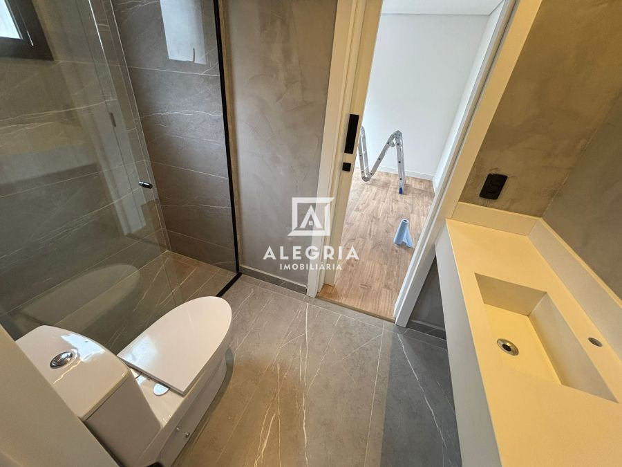 Lindo Sobrado Alto Padrão Contendo 03 Dormitórios Sendo 01 Suite no São Cristovão em São José dos Pinhais