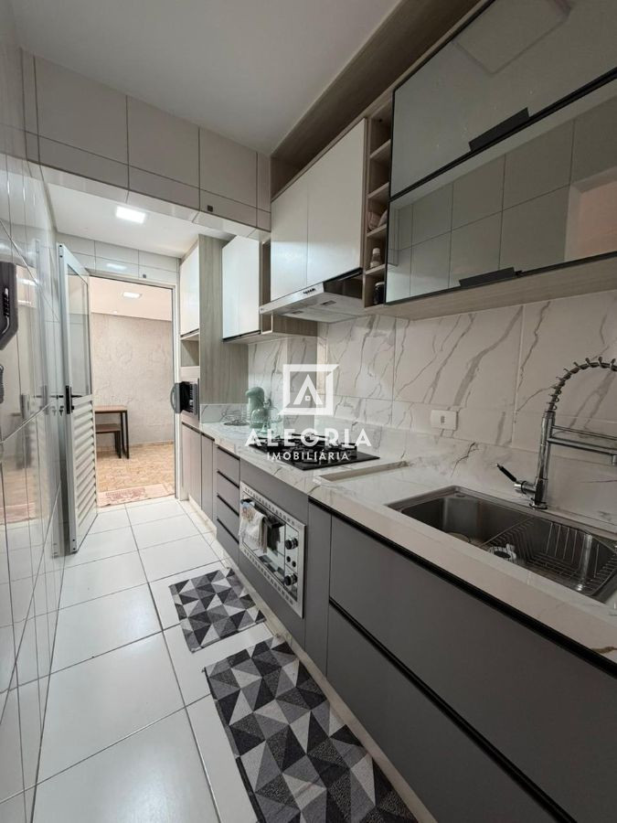 Lindo Apartamento terreo com garden semi mobiliado no bairro Quississana em São José dos Pinhais