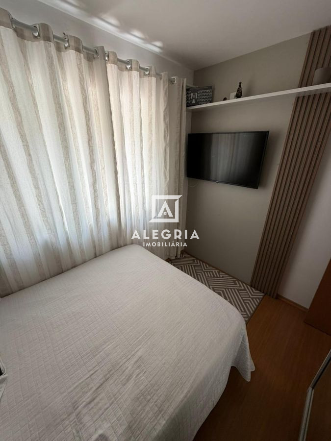 Lindo Apartamento terreo com garden semi mobiliado no bairro Quississana em São José dos Pinhais