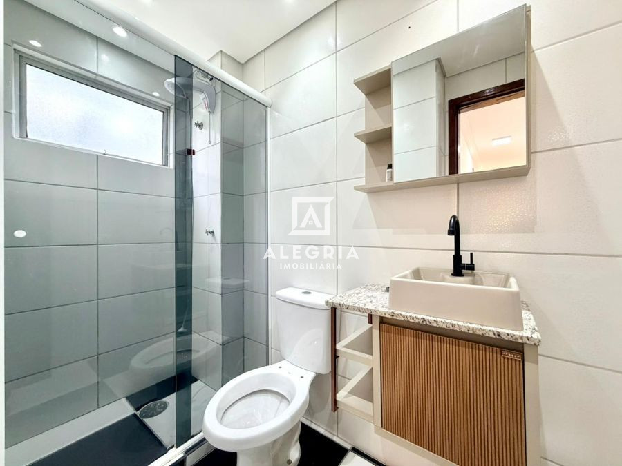 Lindo Apartamento Contendo 02 Dormitórios no Pedro moro em São José dos Pinhais