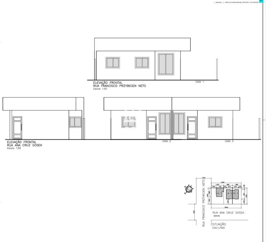 Linda casa com espaço de terreno no Barro Preto em São José dos Pinhais