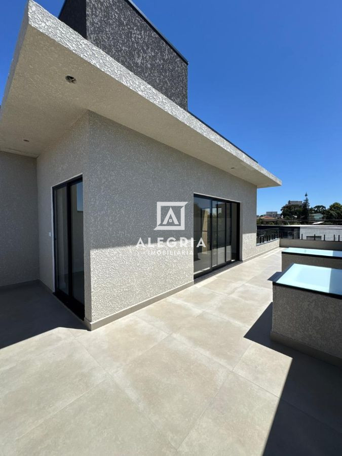 Sobrado Alto Padrão com Terraço no Bairro Pedro Moro em São José dos Pinhais