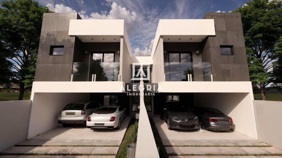 Belissimo Sobrado Alto Padrão Contendo 03 Dormitórios Sendo 02 Suites no Aristocrata em São José dos Pinhais