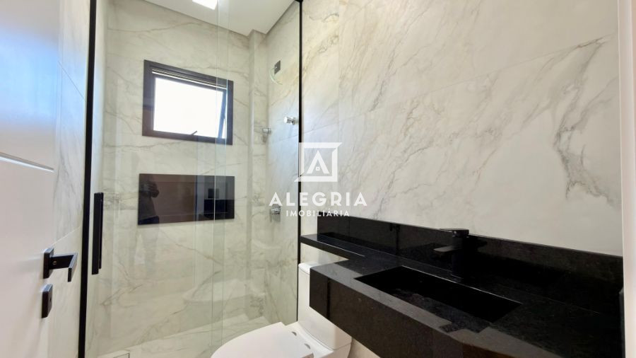 Lindo Sobrado Contendo 03 Suites em condominio fechado no jardim Aviação em São José dos Pinhais