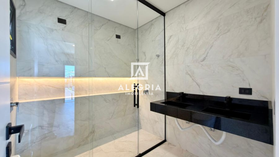 Lindo Sobrado Contendo 03 Suites em condominio fechado no jardim Aviação em São José dos Pinhais