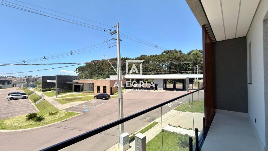 Lindo Sobrado Contendo 03 Suites em condominio fechado no jardim Aviação em São José dos Pinhais