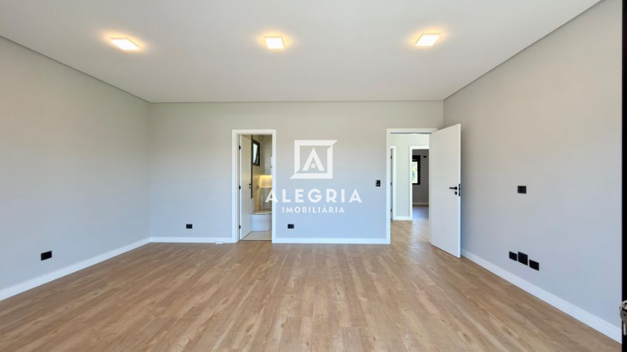 Lindo Sobrado Contendo 03 Suites em condominio fechado no jardim Aviação em São José dos Pinhais