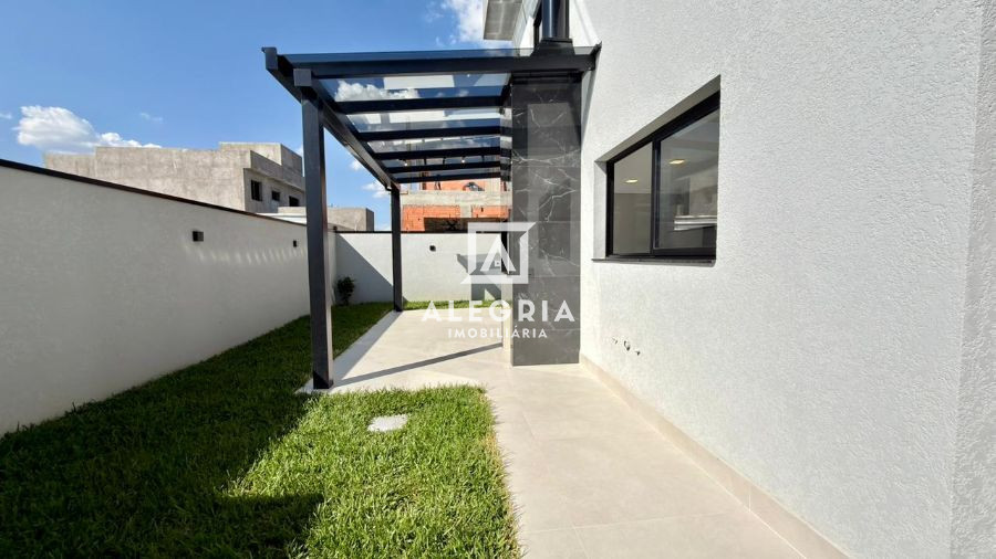 Lindo Sobrado Contendo 03 Suites em condominio fechado no jardim Aviação em São José dos Pinhais