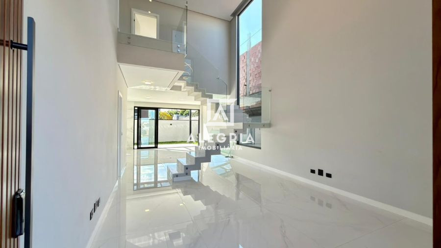 Lindo Sobrado Contendo 03 Suites em condominio fechado no jardim Aviação em São José dos Pinhais