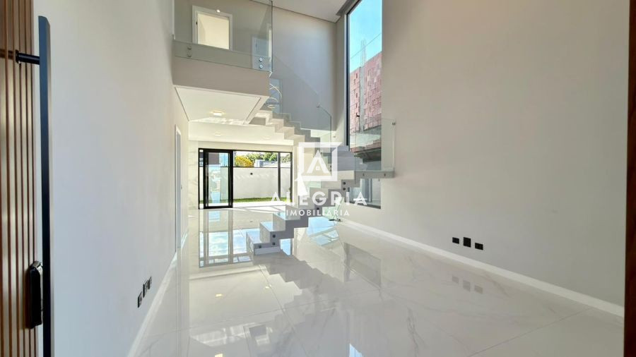 Lindo Sobrado Contendo 03 Suites em condominio fechado no jardim Aviação em São José dos Pinhais