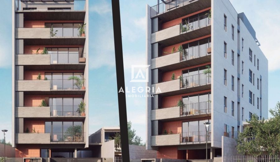 Lindo Apartamento no São Pedro Contendo 03 Dormitórios  no São Pedro em São José dos Pinhais