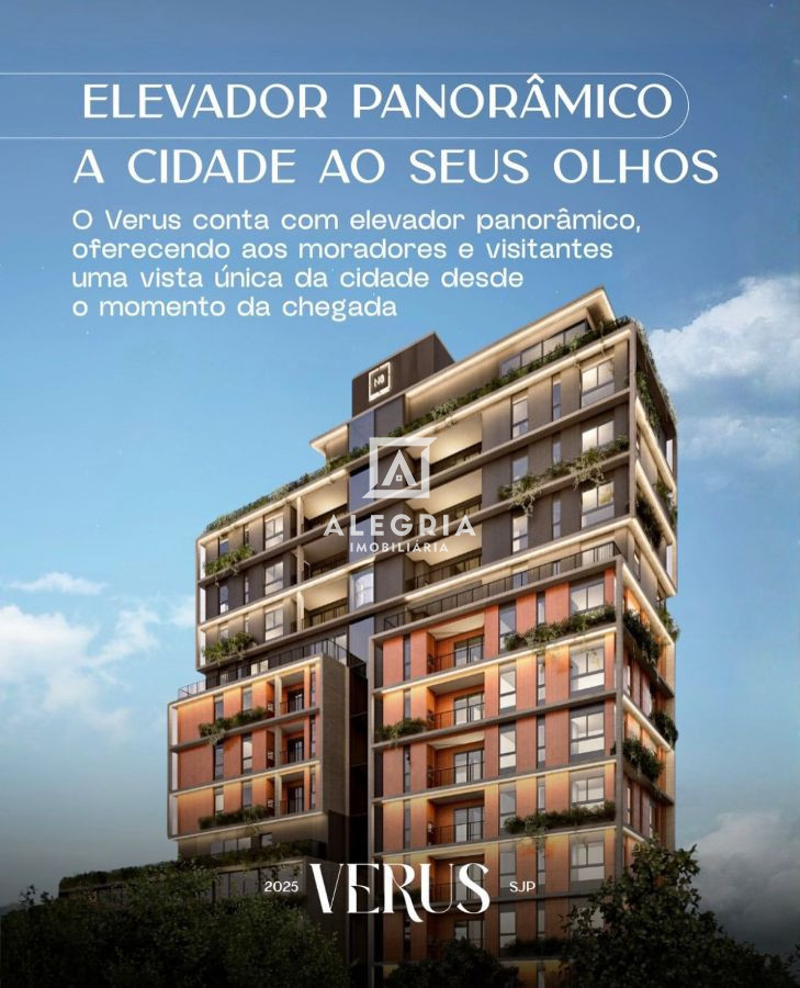 Lindo Apartamento Contendo 02 Dormitórios no Centro em São José dos Pinhais