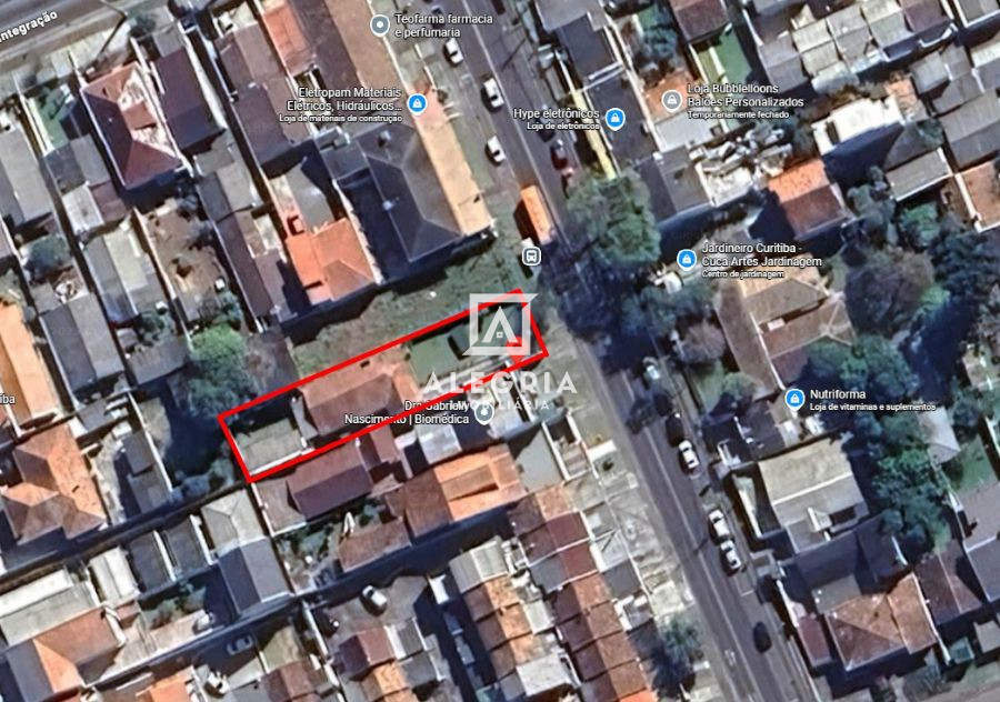 Terreno de 500m² para condomínio de sobrados no Bairro Alto em Curitiba