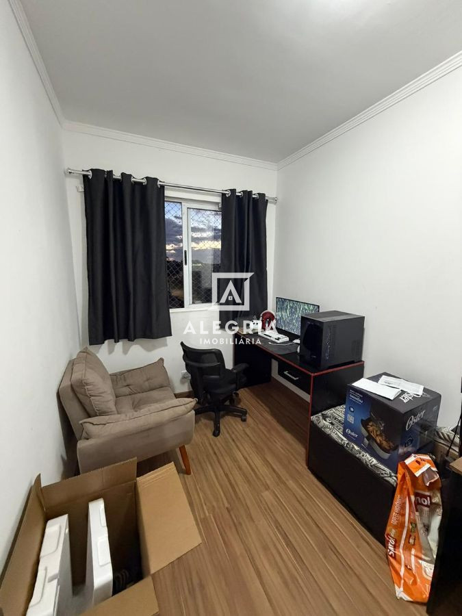 Lindo Apartamento Contendo 02 Dormitórios Sendo 01 Suite na Boneca do Iguaçu em São José dos Pinhais