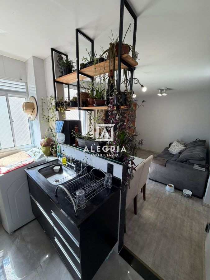 Lindo Apartamento semi mobiliado no bairro Colonia Rio Grande em São José dos Pinhais