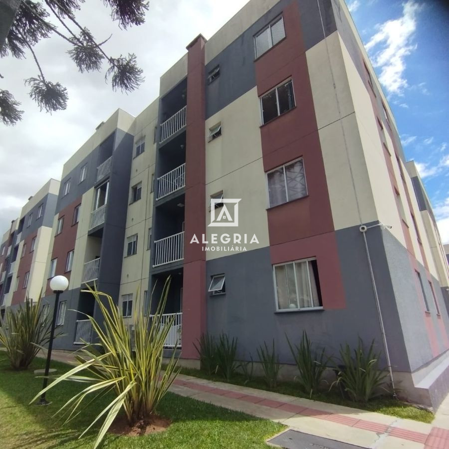 Apartamento 2 dormitórios  semi mobiliario no bairro Colonia Rio Grande em São José dos Pinhais