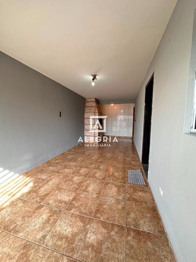 Linda casa 2 dormitórios sendo 1 suíte bairro Águas Belas em São José dos Pinhais