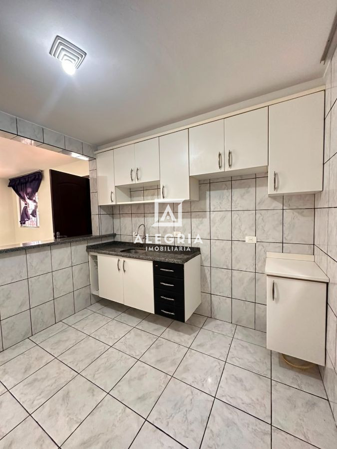 Linda casa 2 dormitórios sendo 1 suíte bairro Águas Belas em São José dos Pinhais