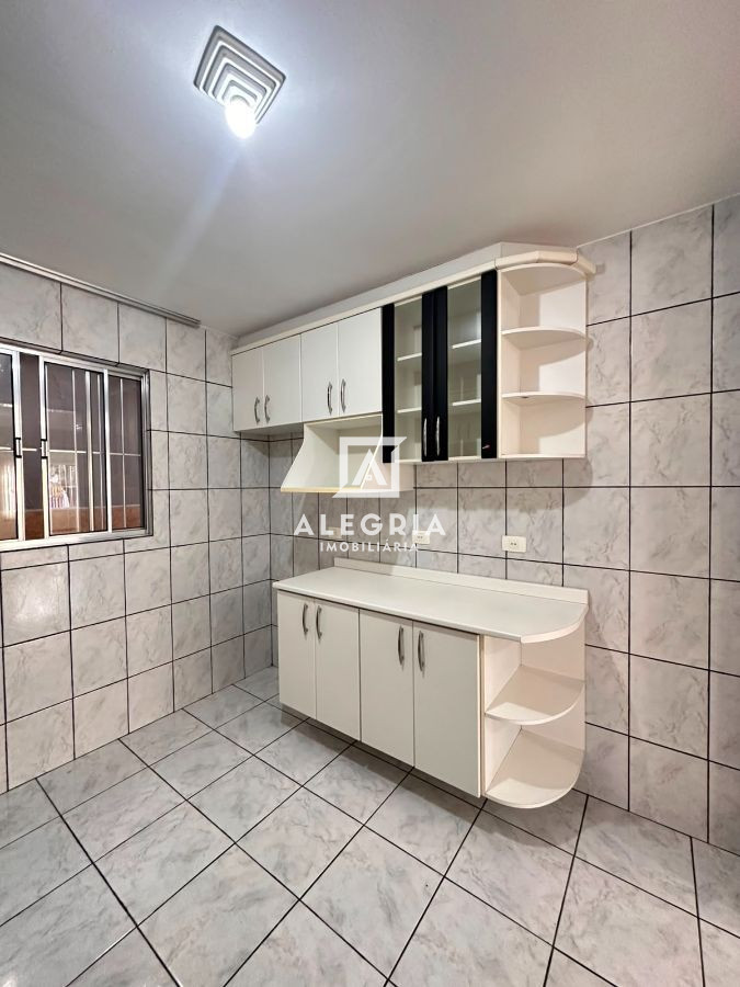 Linda casa 2 dormitórios sendo 1 suíte bairro Águas Belas em São José dos Pinhais