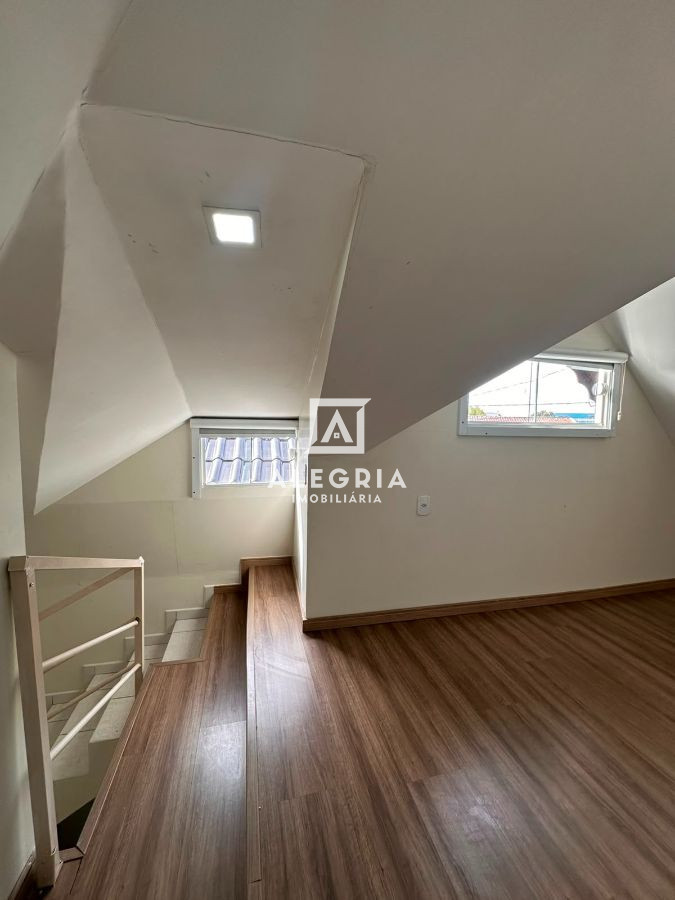 Linda casa 2 dormitórios sendo 1 suíte bairro Águas Belas em São José dos Pinhais