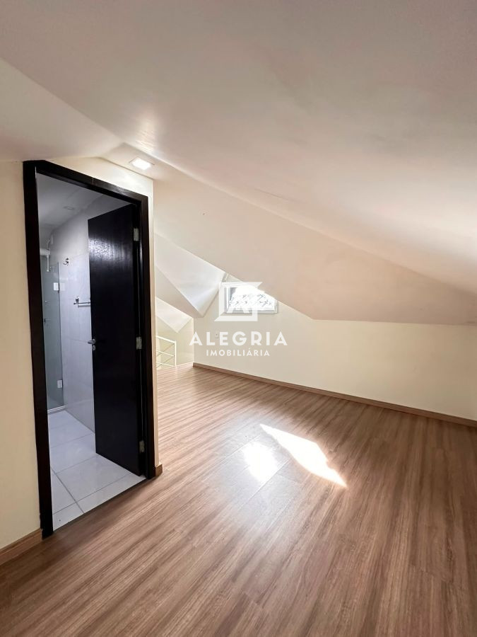 Linda casa 2 dormitórios sendo 1 suíte bairro Águas Belas em São José dos Pinhais