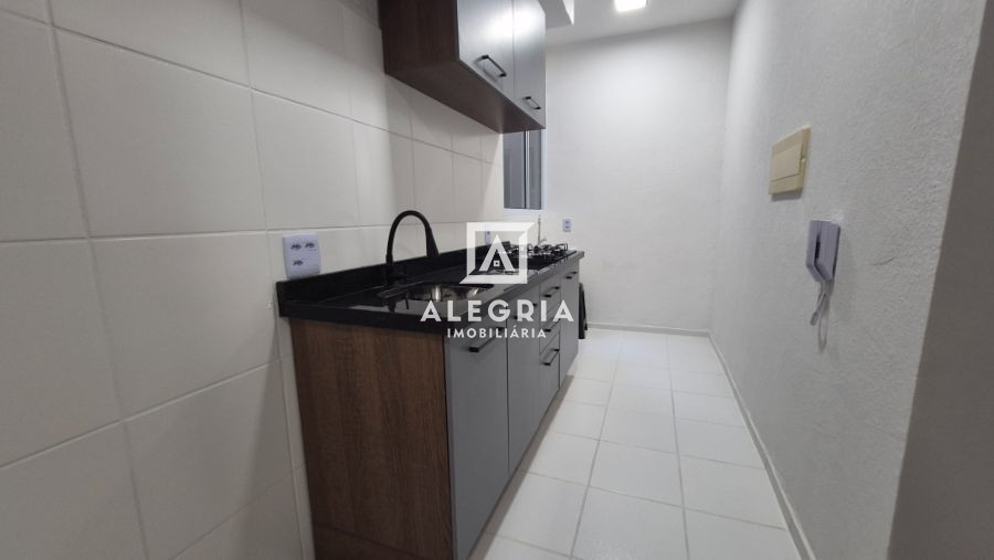 Apartamento 2 dormitórios semi mobilado no Campo de Santana em Curitiba