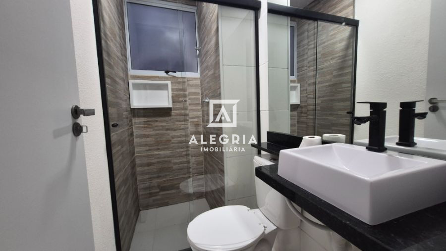Apartamento 2 dormitórios semi mobilado no Campo de Santana em Curitiba