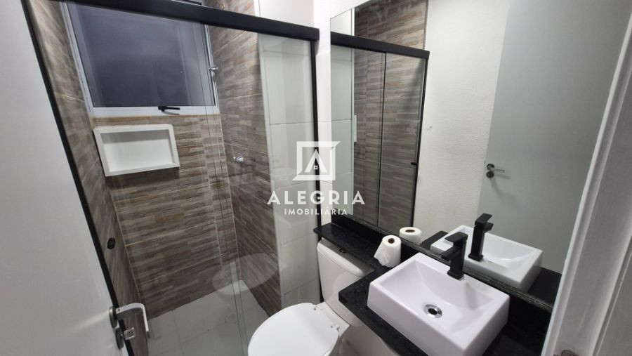Apartamento 2 dormitórios semi mobilado no Campo de Santana em Curitiba