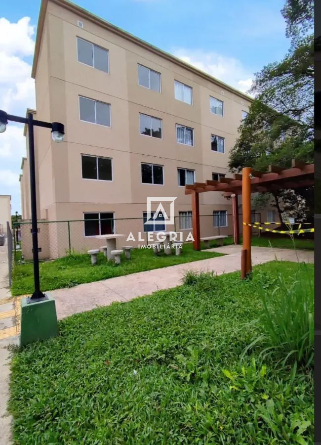 Apartamento 2 dormitórios semi mobilado no Campo de Santana em Curitiba