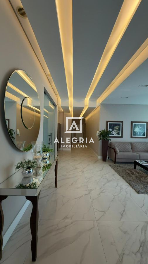Lindo Apartamento no Centro Contendo 03 Dormitórios Sendo 01 Suite e 02 Vagas em São José dos Pinhais