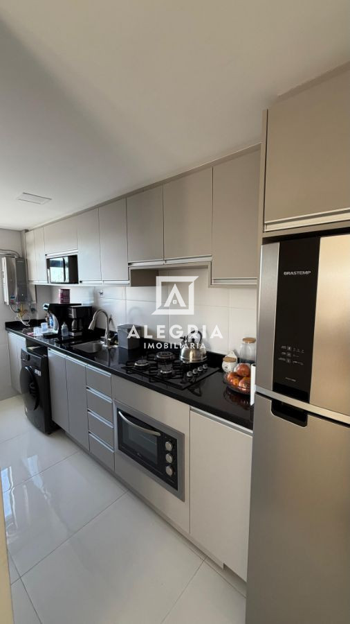 Lindo Apartamento Semi Mobiliado Contendo 02 Dormitórios no Afonso Pena em São José dos Pinhais