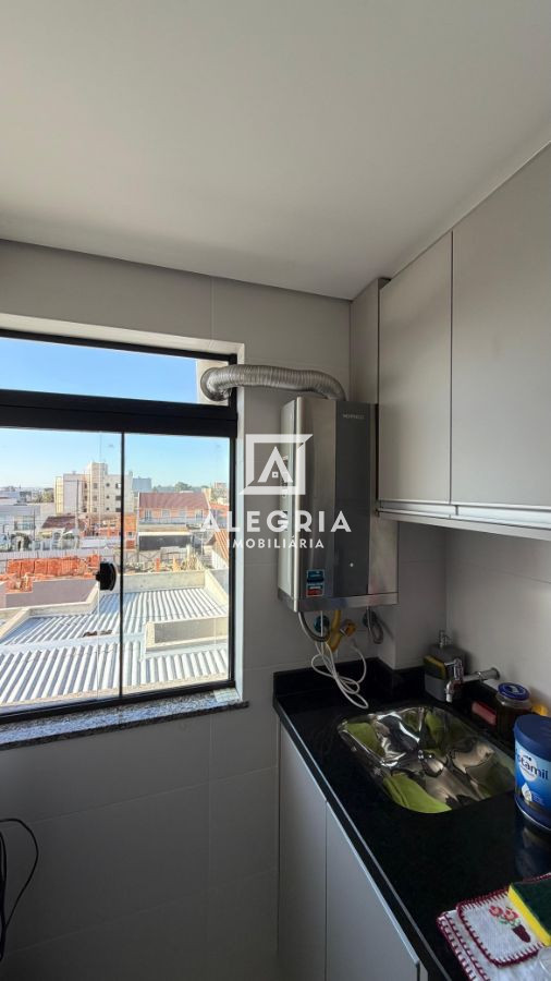 Lindo Apartamento Semi Mobiliado Contendo 02 Dormitórios no Afonso Pena em São José dos Pinhais