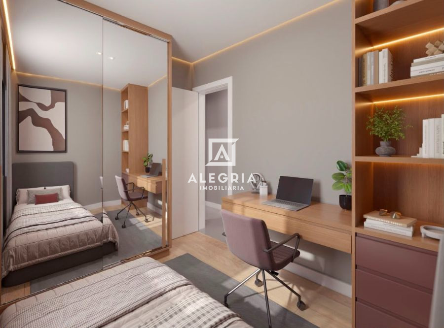 Lindo apartamento no bairro Bom Jesus em São José dos Pinhais