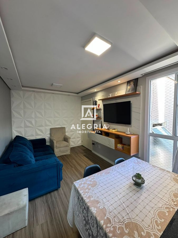 Lindo Apartamento semi mobiliado no bairro Colonia Rio Grande em São José dos Pinhais