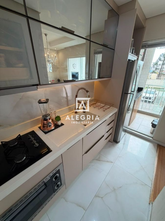 Lindo Apartamento Semi mobiliado no bairro Jardim Italia em São José dos Pinhais