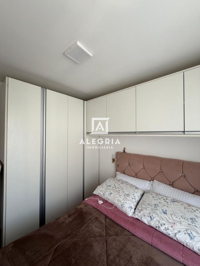Lindo Apartamento Semi Mobiliado 02 Dormitórios no Residencial Casa Blanca em São José dos Pinhais